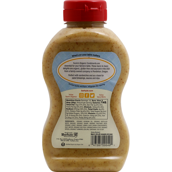 Organic Honey Mustard
