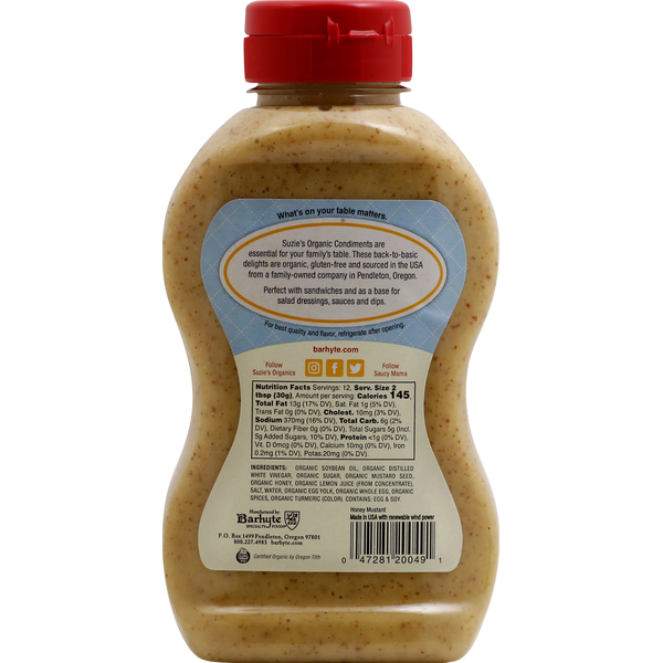 Organic Honey Mustard