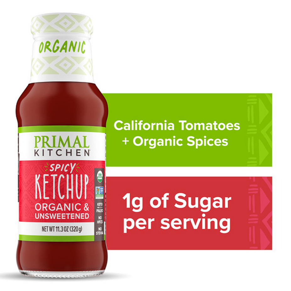 Organic Unsweetened Spicy Ketchup