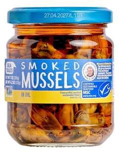 Smoked Mussels MSC in Oil
