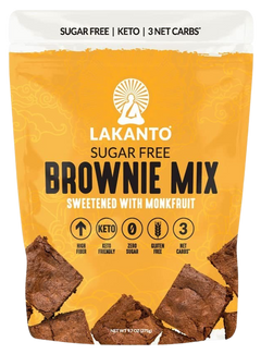 Sugar Free Brownie Mix Sweetened with Monkfruit