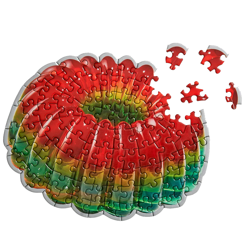 Little Puzzle Thing - Rainbow Jelly