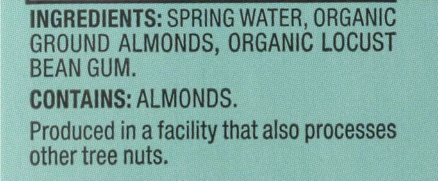 Organic Unsweetened Almond Drink (6 Pack)