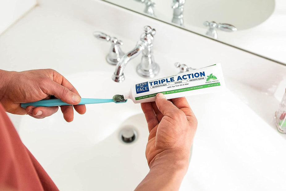 Triple Action Fluoride Free Toothpaste