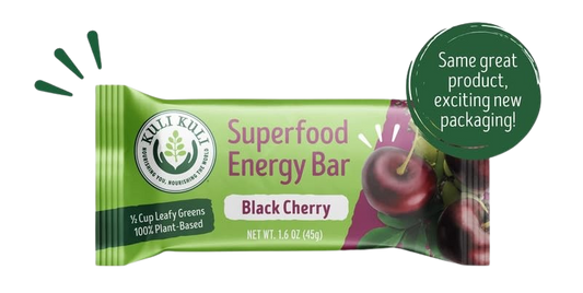 Black Cherry Moringa Superfood Energy Bar (12 CT)