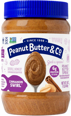 Cinnamon Swirl Peanut Butter