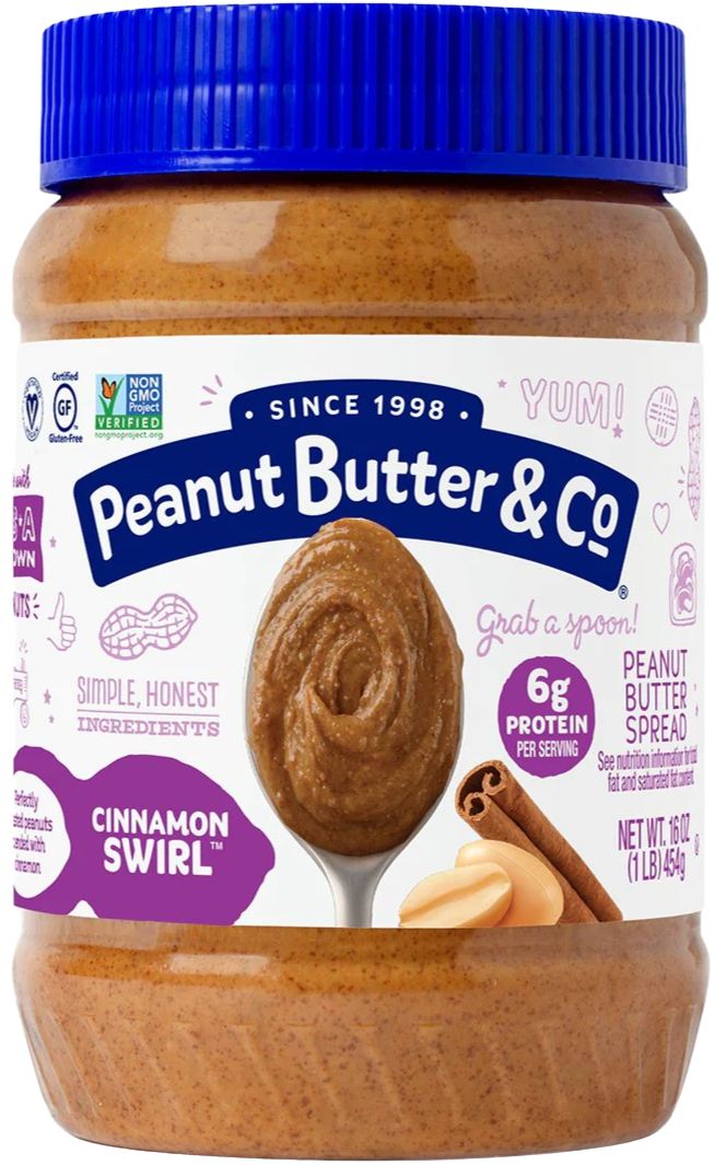 Cinnamon Swirl Peanut Butter