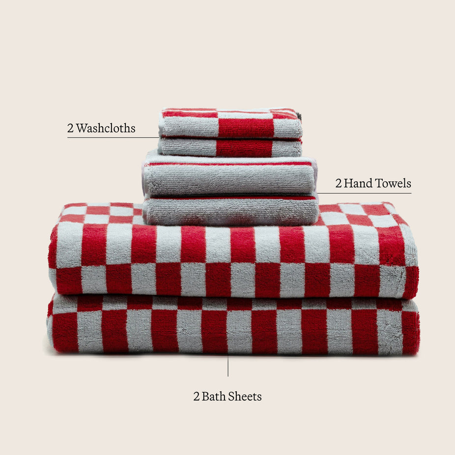 Pietra Australian Cotton Washcloths (Set of 4)