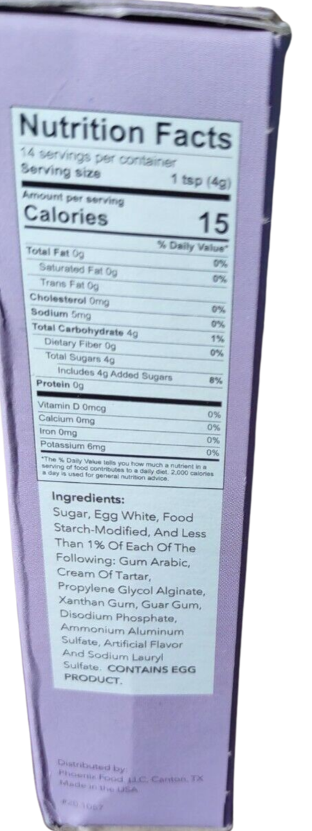 Meringue Mix Powder