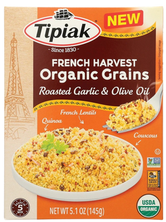 Roasted Garlic & Olive Oil French Harvest Organic Grains