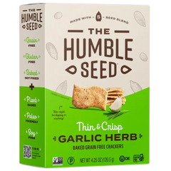 Garlic Herb Grain-Free Crackers