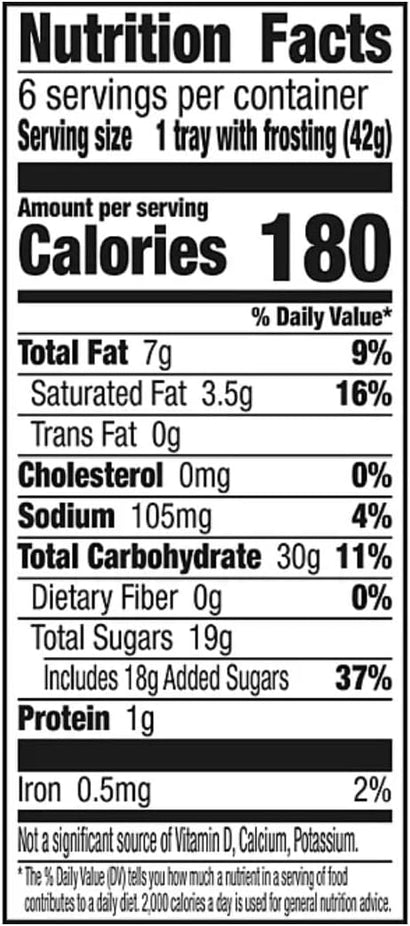 Vanilla Cookies with Cinnamon Toast Crunch Frosting (12CT)