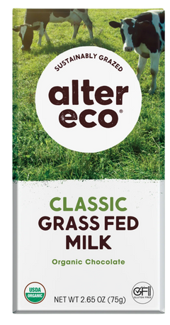 Classic Grass Fed Milk Organic Chocolate Bar