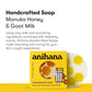 Manuka Honey and Goats Milk Handcrafted Soap