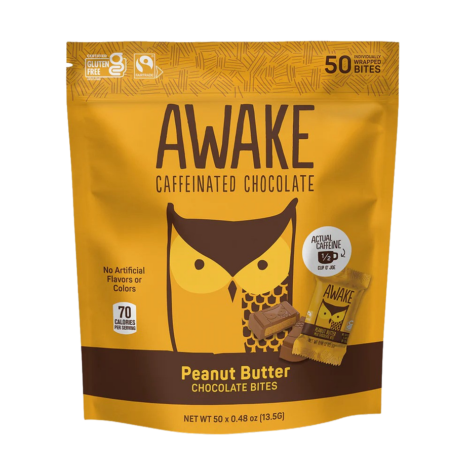 Caffeinated Chocolate Peanut Butter Bites (6 CT)