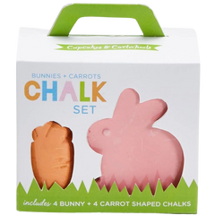 Bunny and Carrot 8 CT Chalk Set