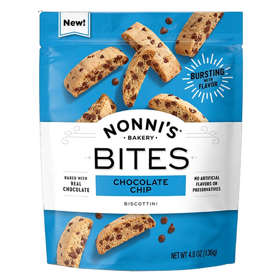 Chocolate Chip Biscotti Bites