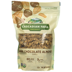 Organic Dark Chocolate and Almond Granola