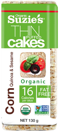 Thin Puffed Corn Quinoa & Sesame