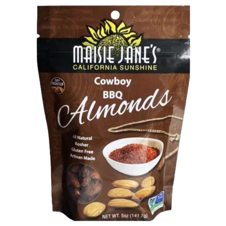 Cowboy BBQ Almonds - Reclosable Pouch