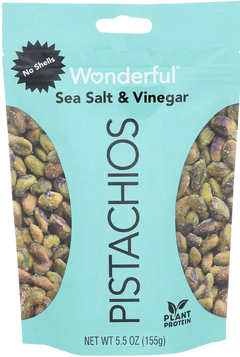 Sea Salt And Vinegar Pistachios No Shells