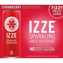 Strawberry Sparkling Juice (6 Pack)