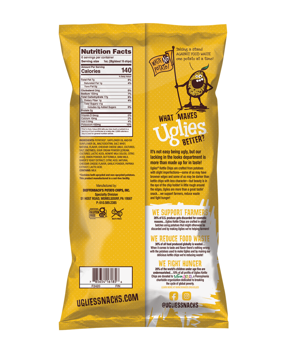 Cheddar & Sour Cream Potato Chips
