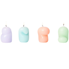 Mini Goober Candles (Set of 4)
