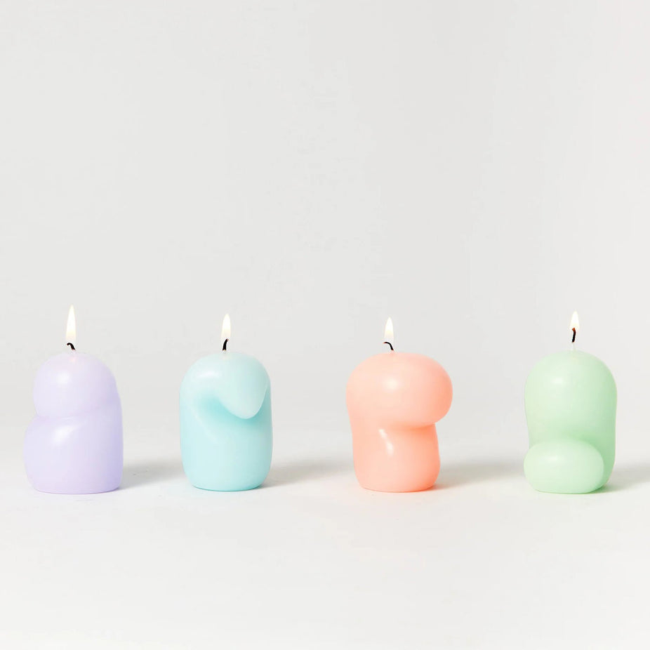 Mini Goober Candles (Set of 4)
