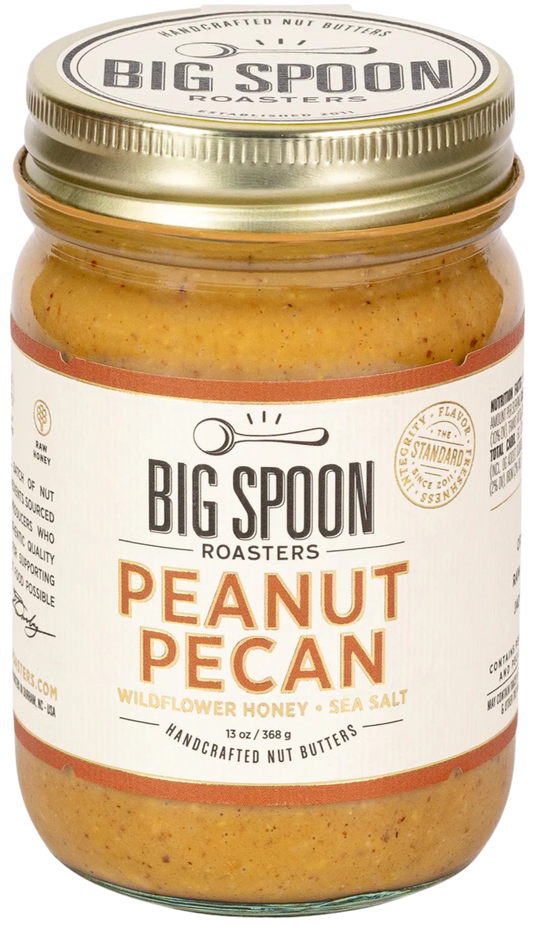 Peanut Pecan Butter with Wildflower Honey