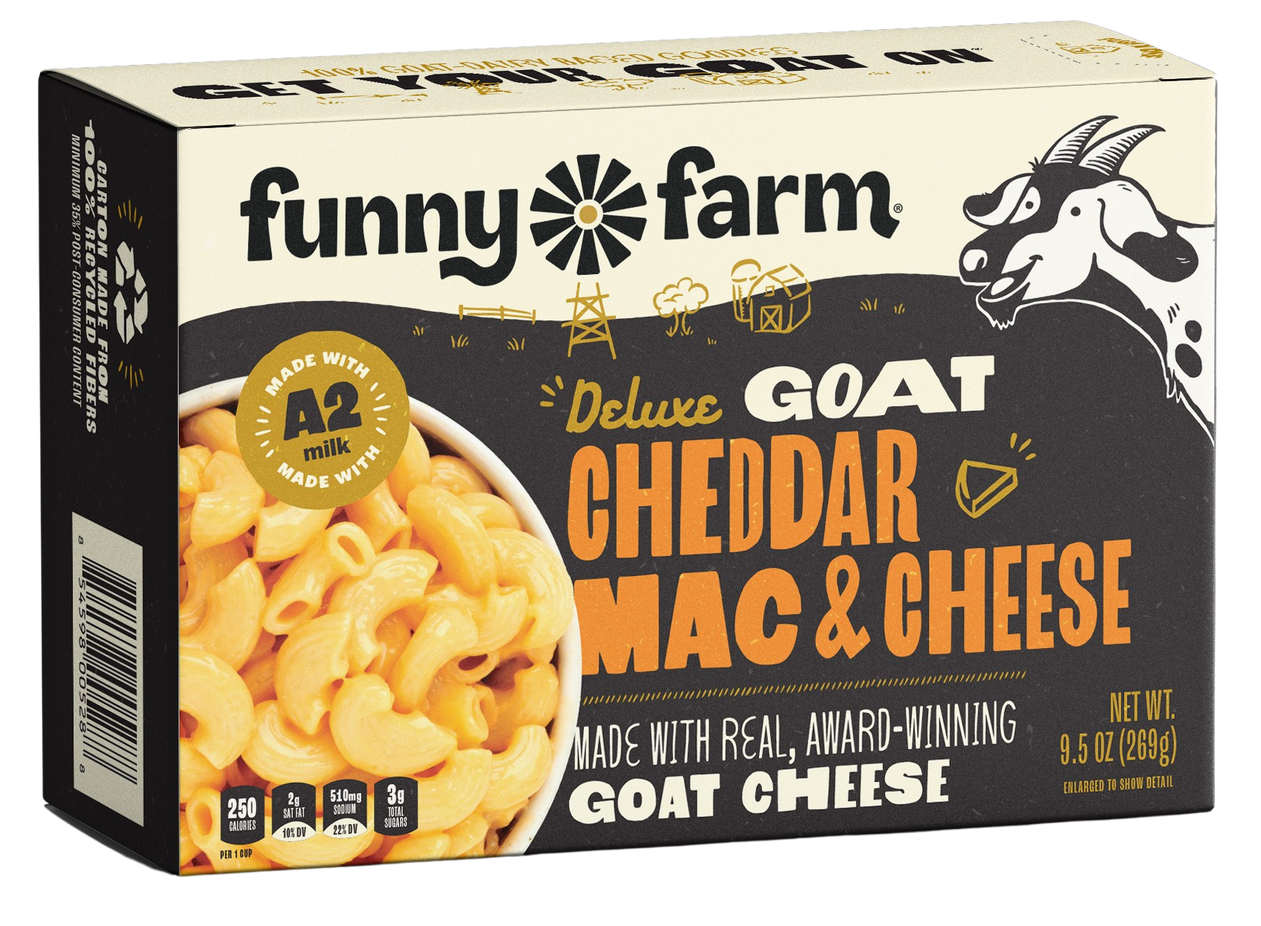 Goat Cheese Yellow Cheddar Entree (8 Pack)