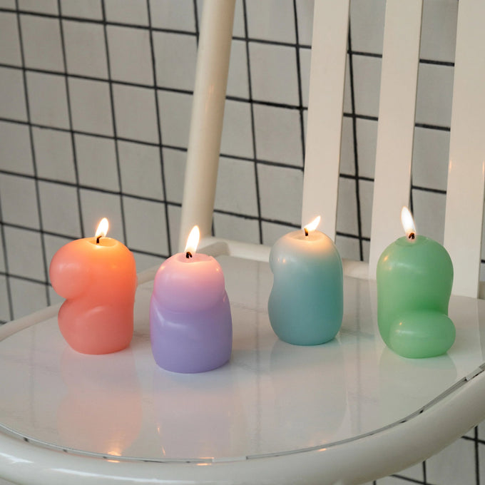 Mini Goober Candles (Set of 4)