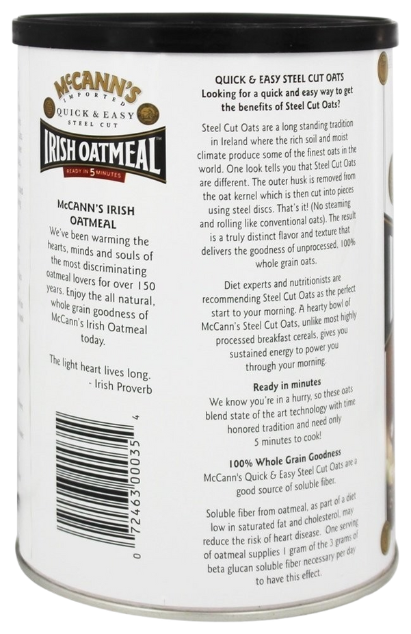 Quick & Easy Steel Cut Irish Oatmeal