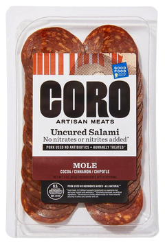Uncured Mole Sliced Salami