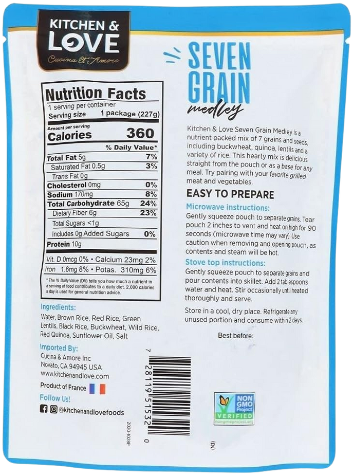 Seven Grain Medley Pouch (6 Pack)