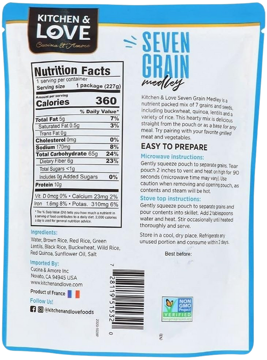 Seven Grain Medley Pouch (6 Pack)