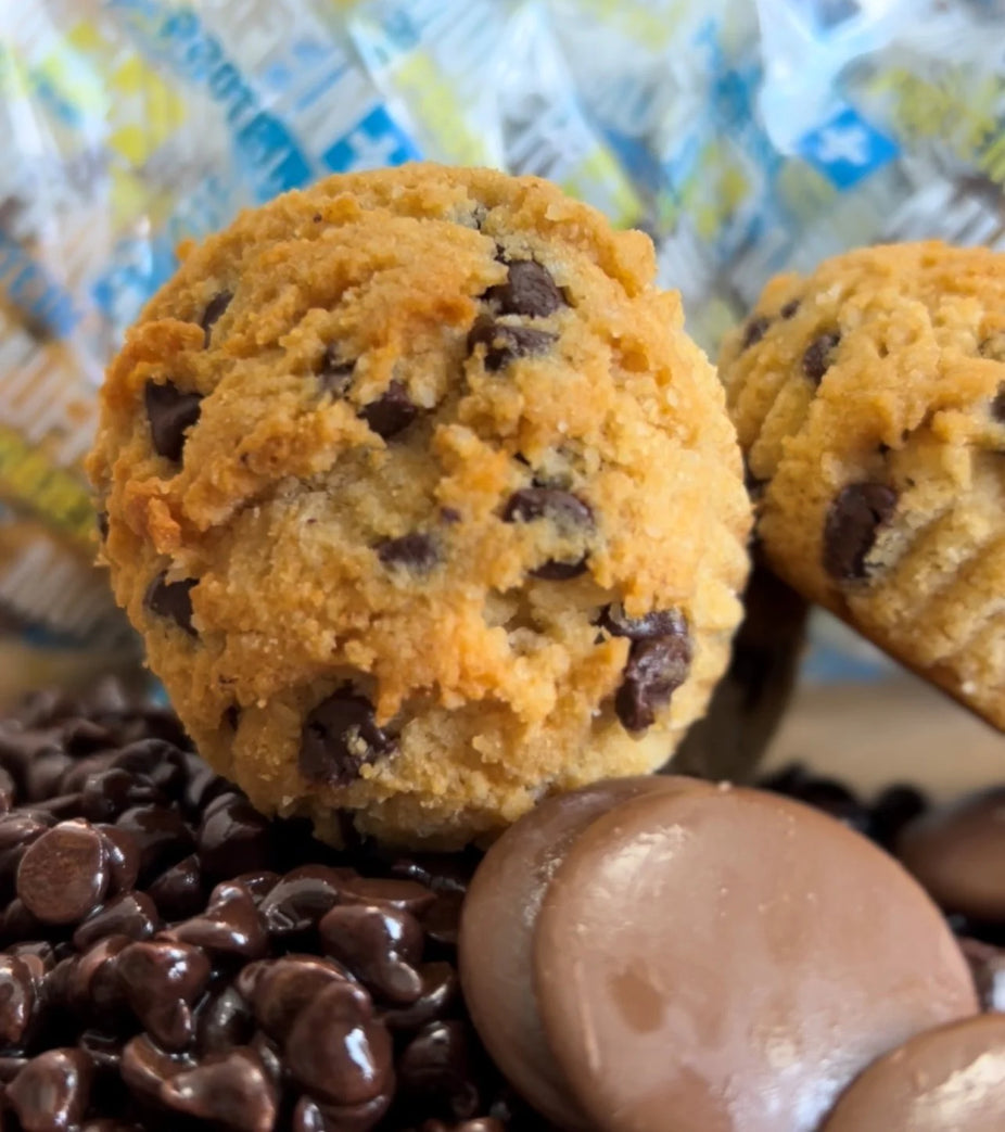 Muffin + Keto Chocolate Chip Muffin