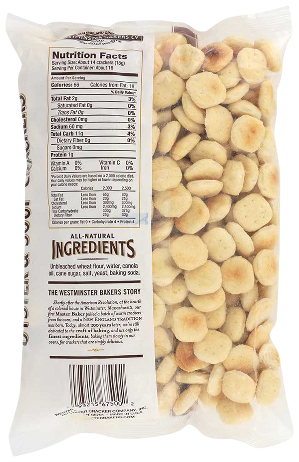 Oyster & Soup Crackers