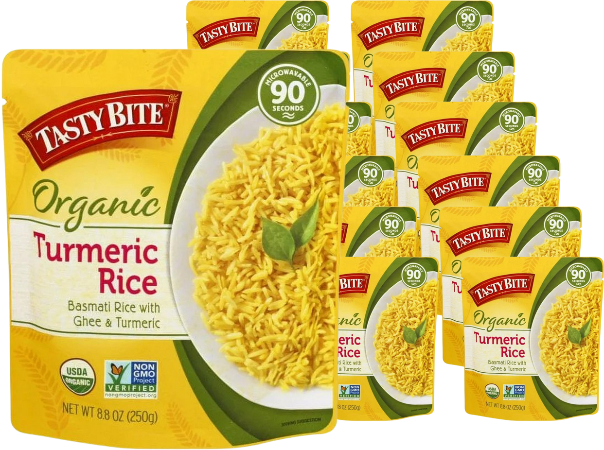 Organic Turmeric Rice (12 Pack)