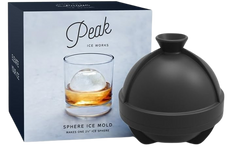 Peak Single Sphere Mold - Charcoal