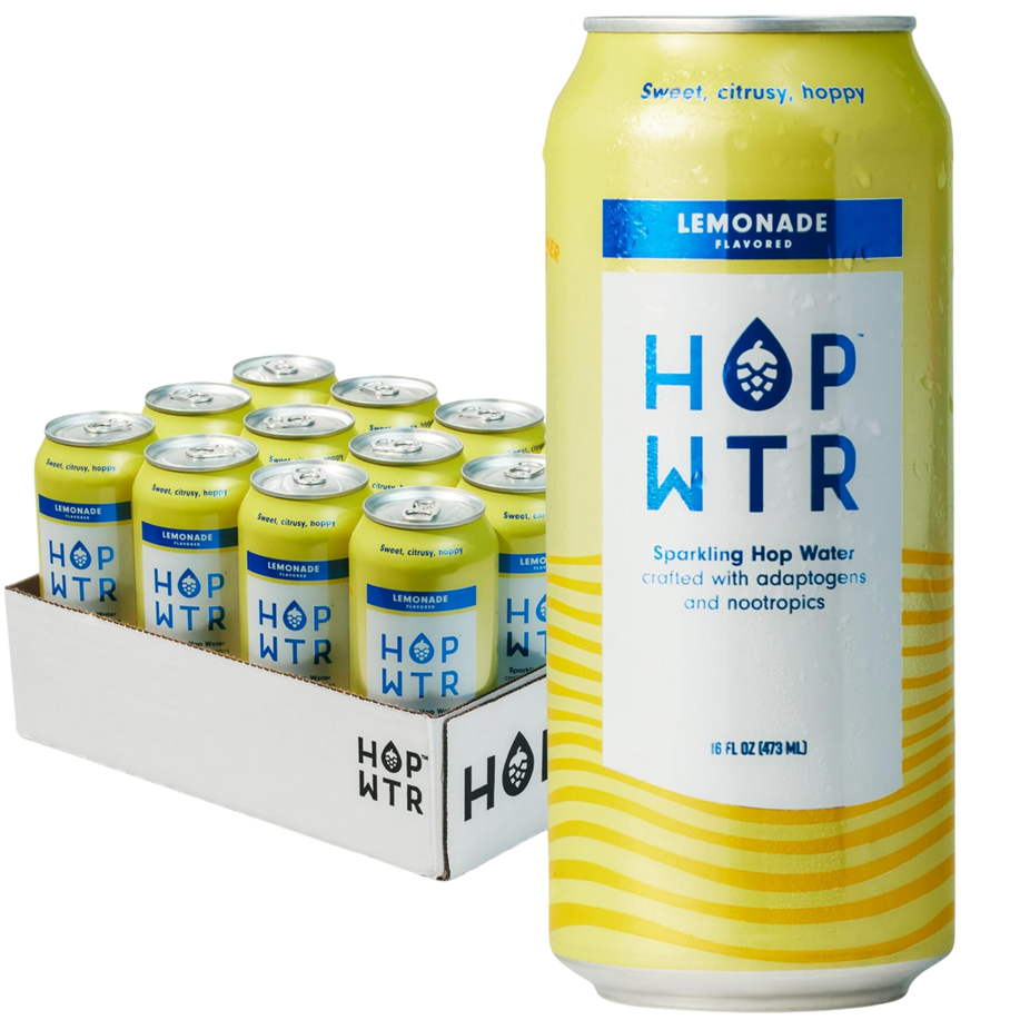 Lemonade Sparkling Hop Water (12 Pack)