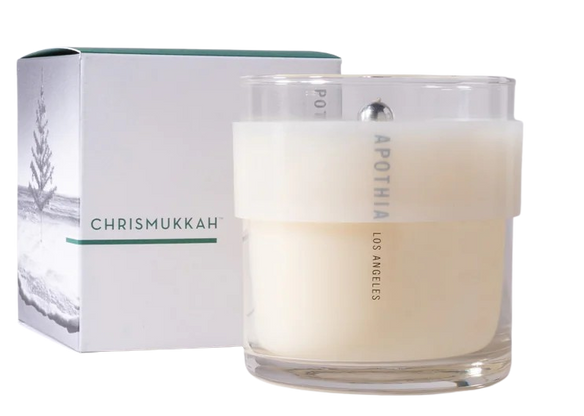 Chrismukkah Candle