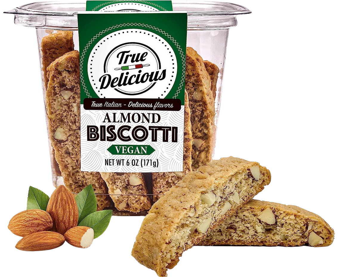 Vegan Almond Biscotti