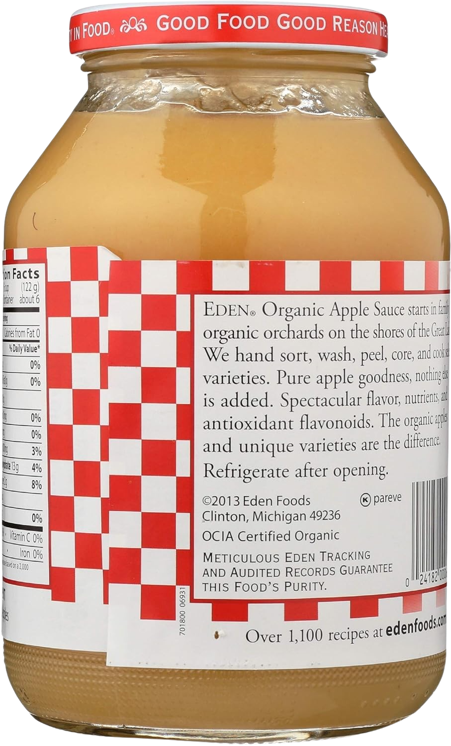 Organic Applesauce