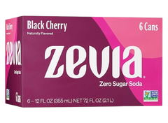 Black Cherry Zero Sugar Soda (6 Pack)