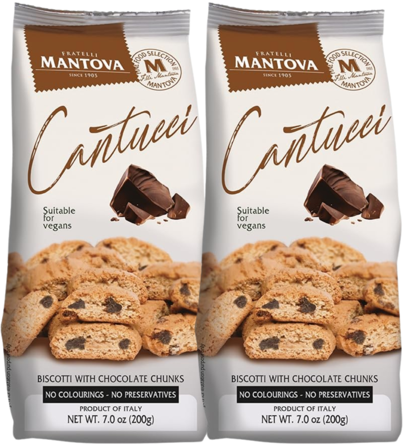 Cantucci Choco Chips Biscotti (2 Pack)