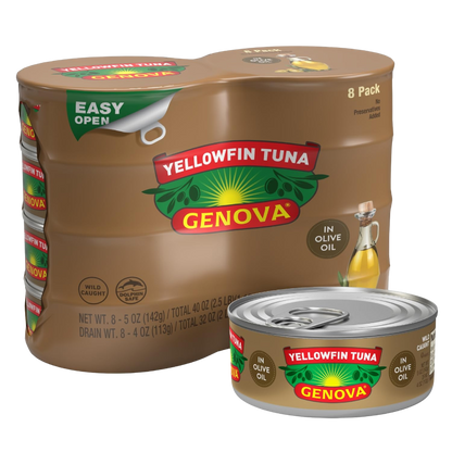 Yellowfin Tuna In Olive Oil (8 Pack)