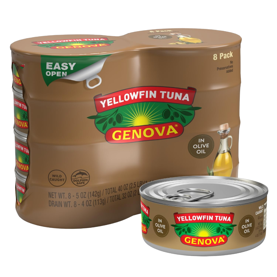 Yellowfin Tuna In Olive Oil (8 Pack)