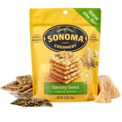 Savory Seed Parmesan Crisps