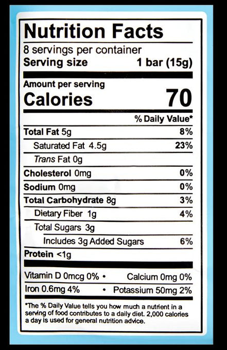 Dark Chocolate Coconut Bar (12 CT)